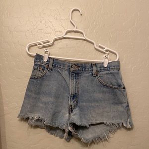 LEVIS VINTAGE Jean Shorts SIZE 27-28 Size S/M